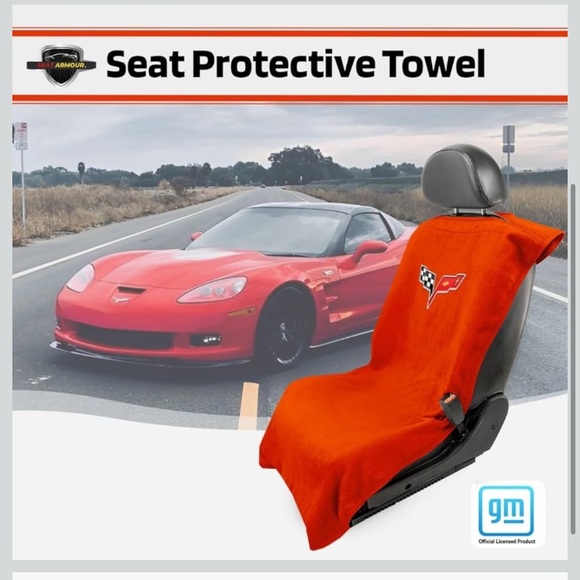 Seat Armour Towel Seat Cover and Protector for Corvette - Picture 4 of 6